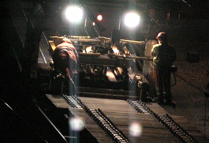railway work at night