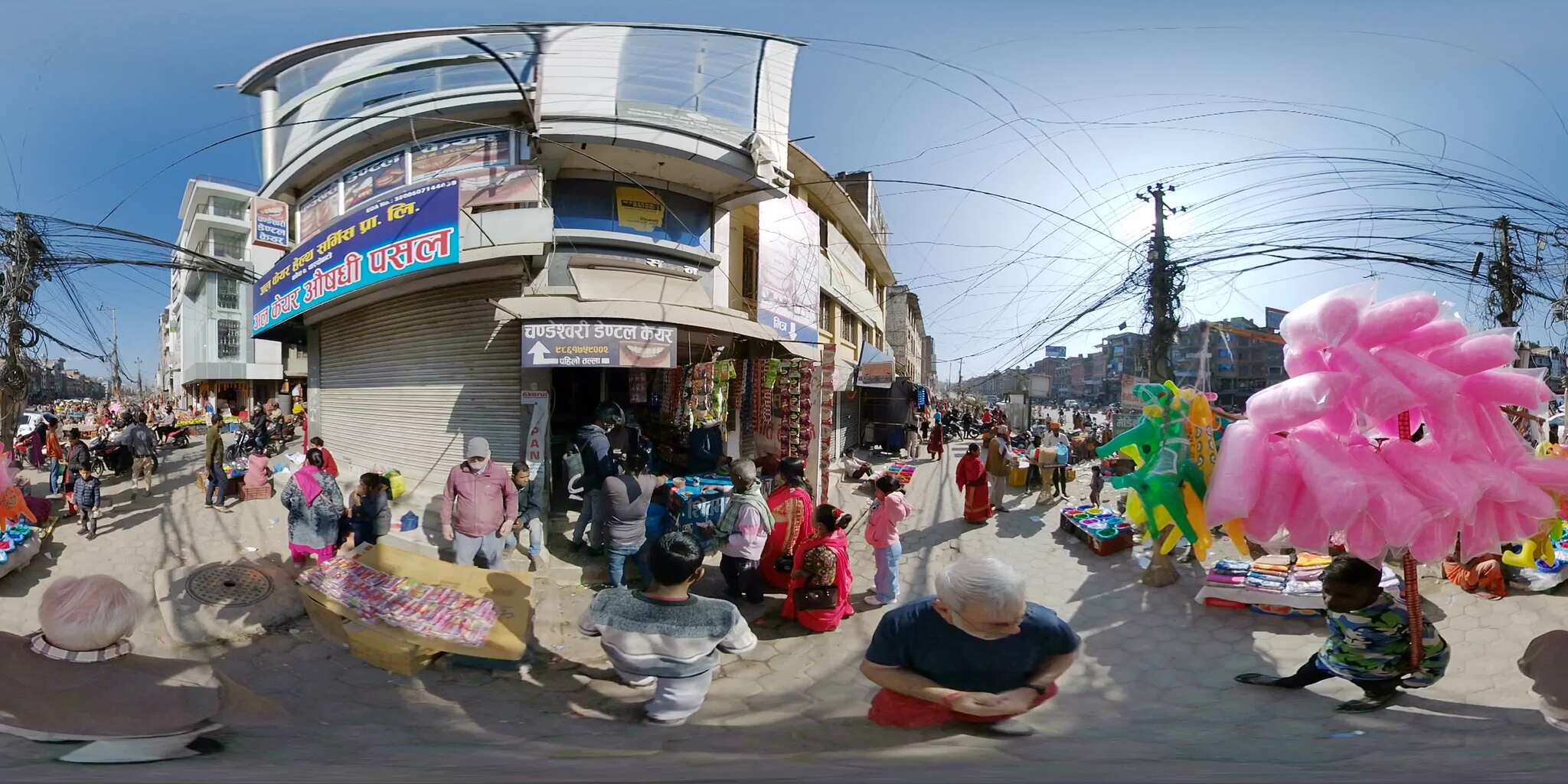 crossing in Banepa