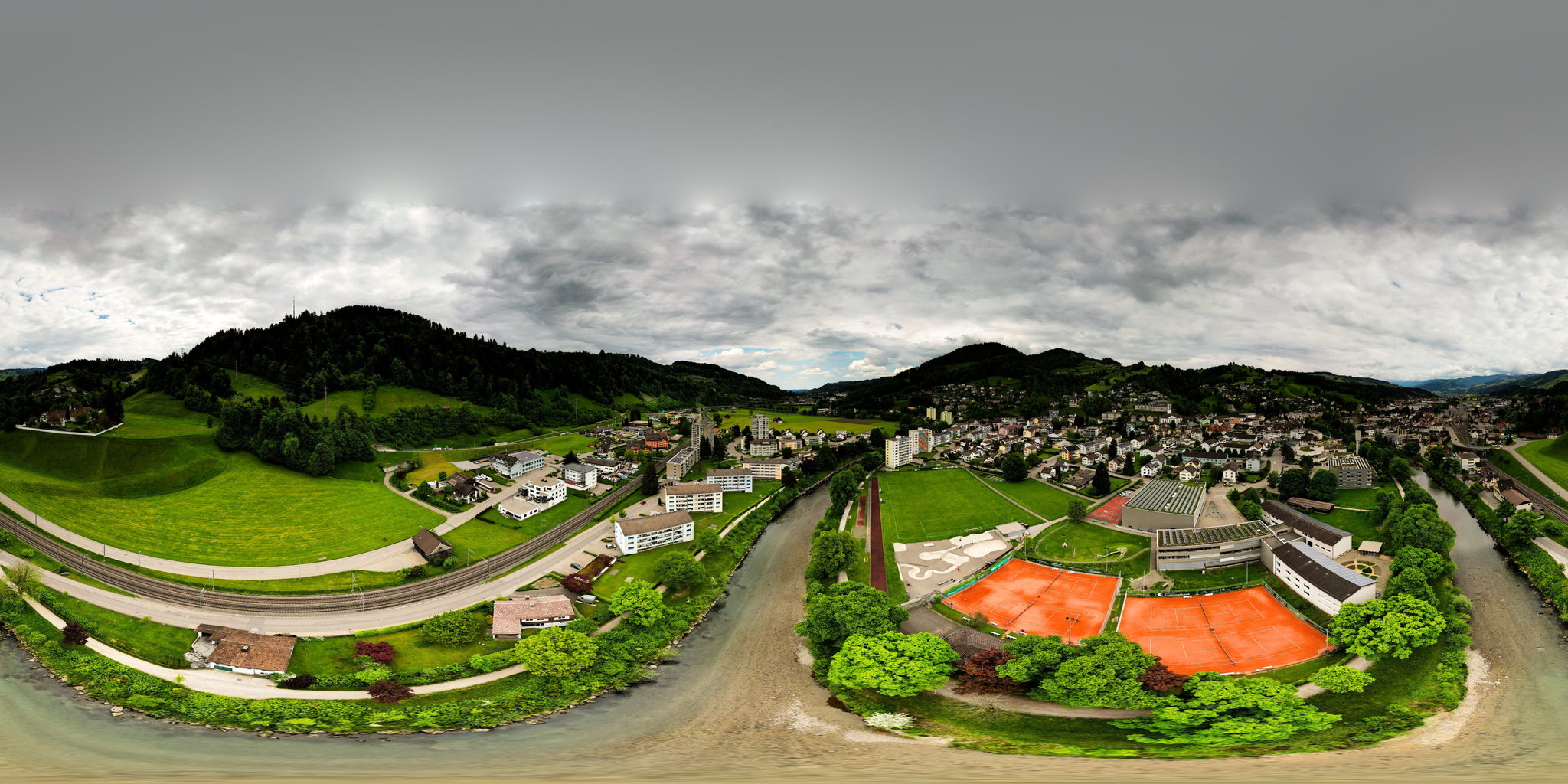 Die Thur bei Wattwil
